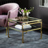 PaulaHome - Lviv Luxe Gold Side Table - Height 46cm
